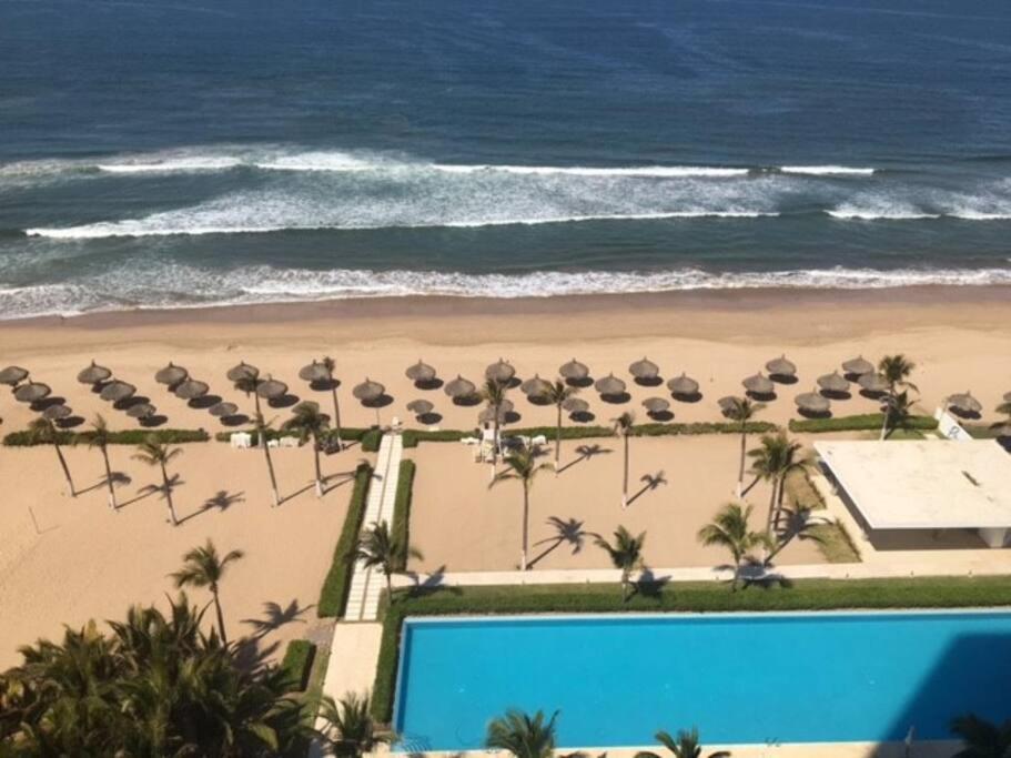 Beautiful 3 Bedroom, Fully Furnished, On The Beach Mazatlán Εξωτερικό φωτογραφία